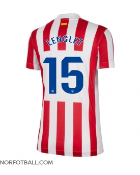 Billige Fotballdrakt Atletico Madrid Clement Lenglet #15 Replika Hjemmedrakt Dame 2025-26 Kortermet